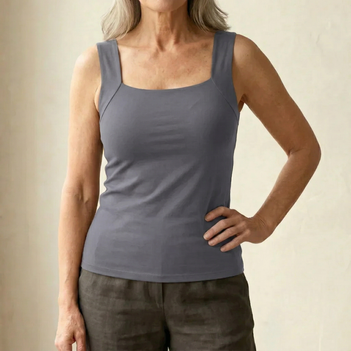 Roxanne | Supportive Built-In Bra Tank Top