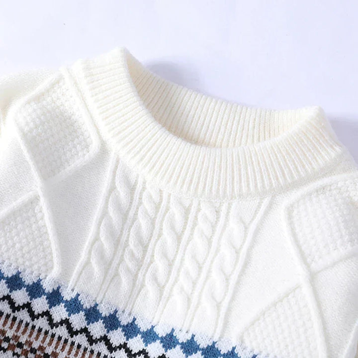 ARVID NORDIC KNIT SWEATER