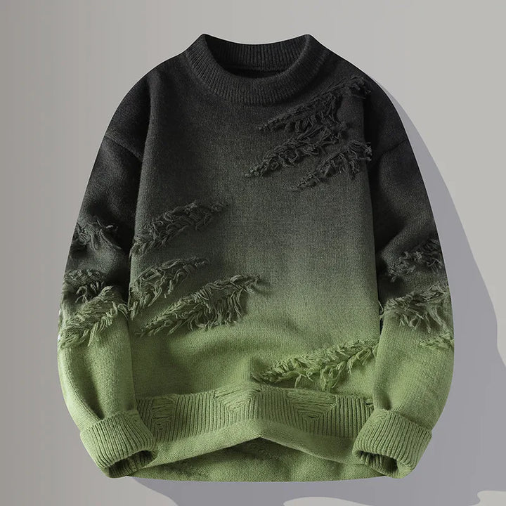 CORVIN DISTRESSED PULLOVER