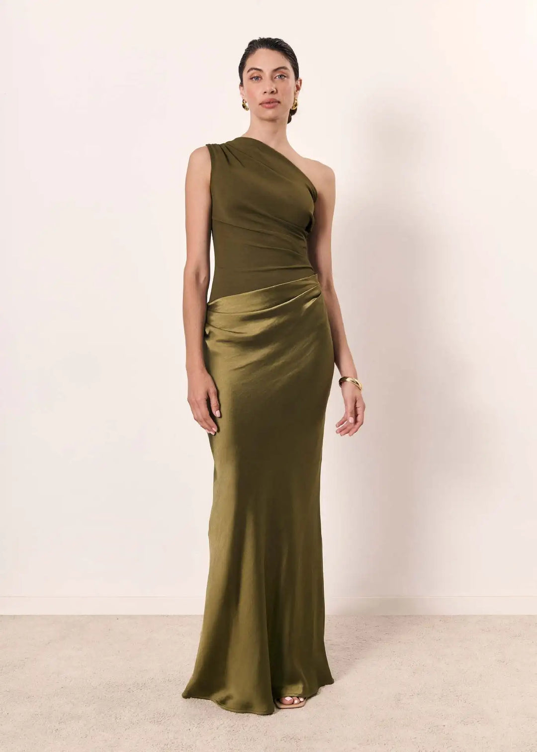 Giselle | Satin Maxi Dress