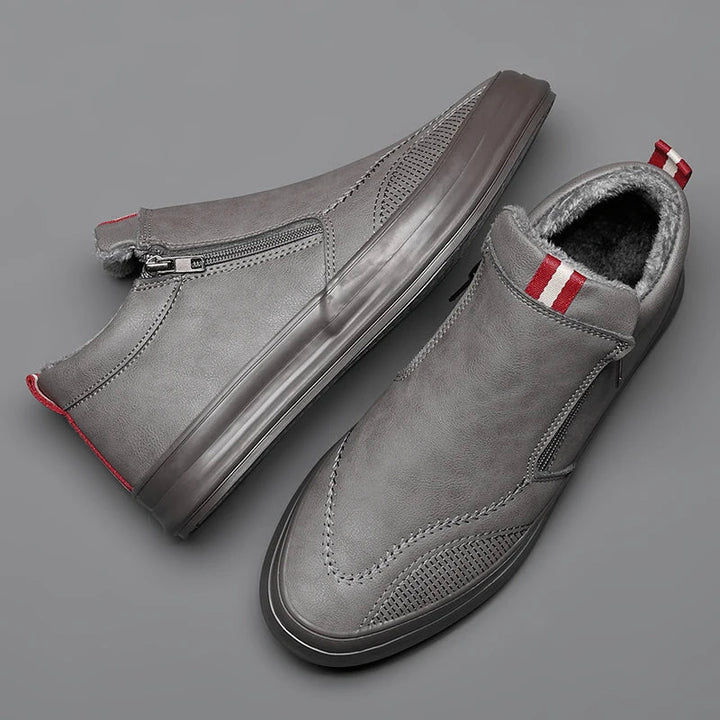 BROOKS LEATHER SNEAKERS