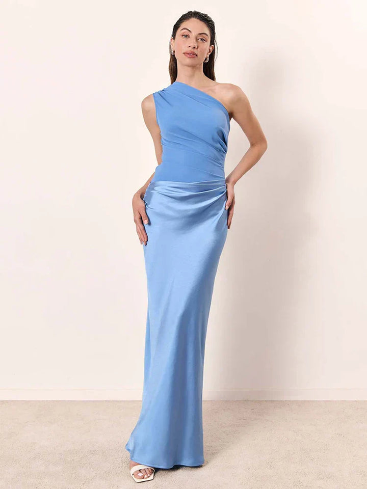Giselle | Satin Maxi Dress