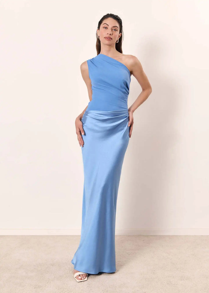 Giselle | Satin Maxi Dress