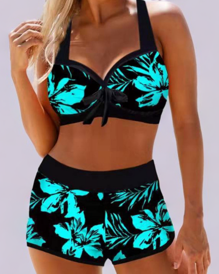 Anne | Floral Print Swimsuit