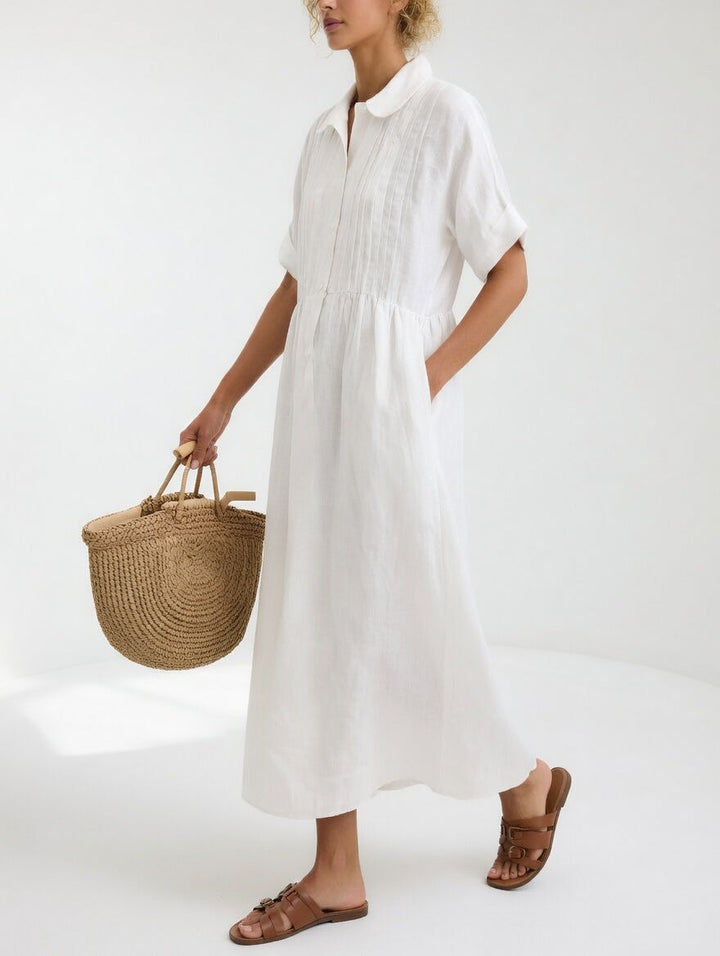 Lysandra™ | Effortless Summer Shirt Dress