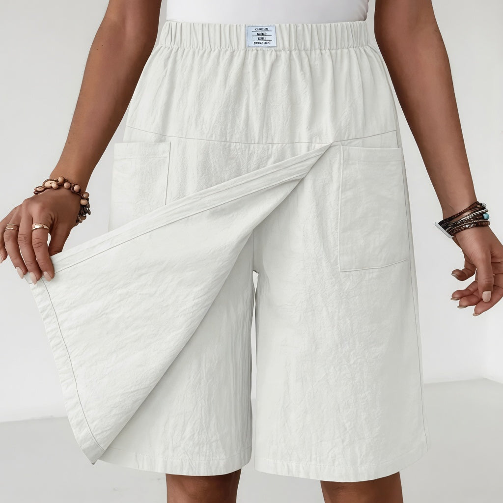Libertine — Elastic Waist Skort with Pockets for Active Freedom