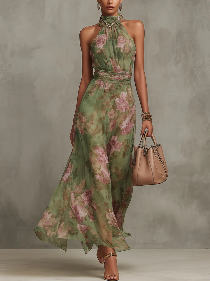 Florence | Elegant Floral Summer Dress