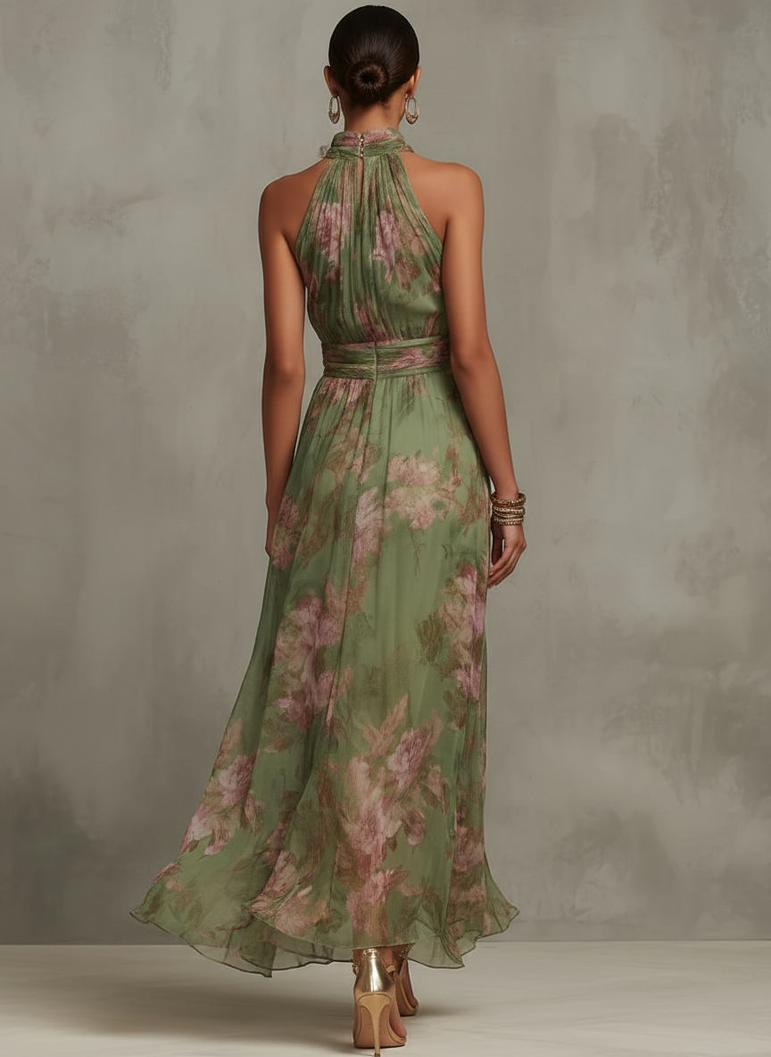 Florence | Elegant Floral Summer Dress