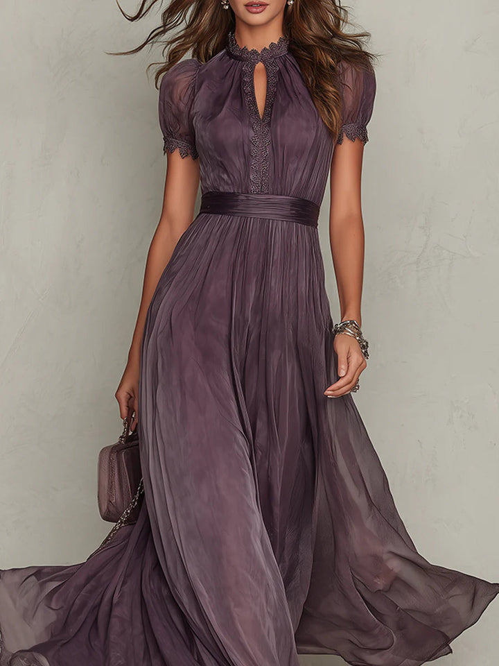 Mabel | Lace Detail Maxi Dress