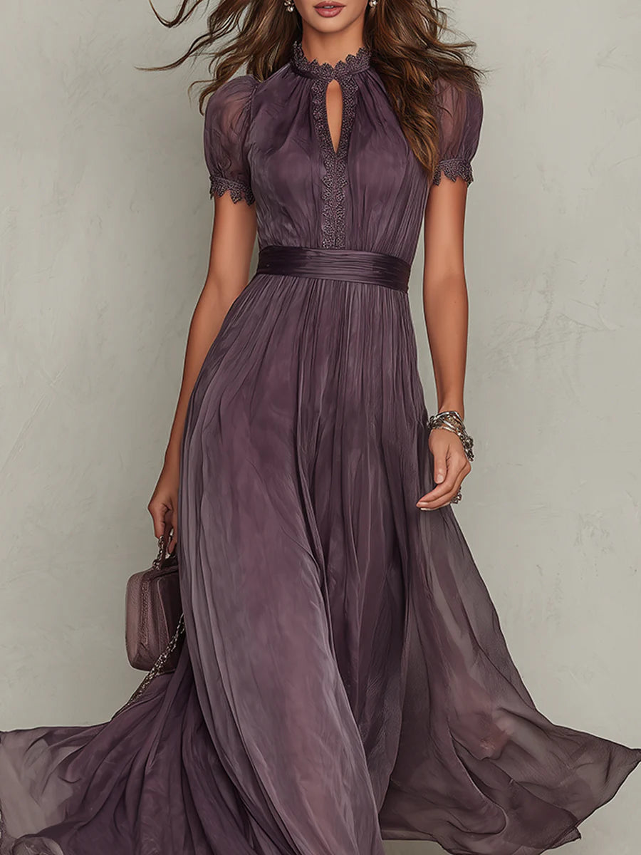 Nora | Lace Detail Maxi Dress