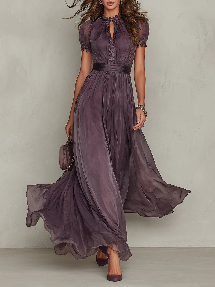 Nora | Lace Detail Maxi Dress