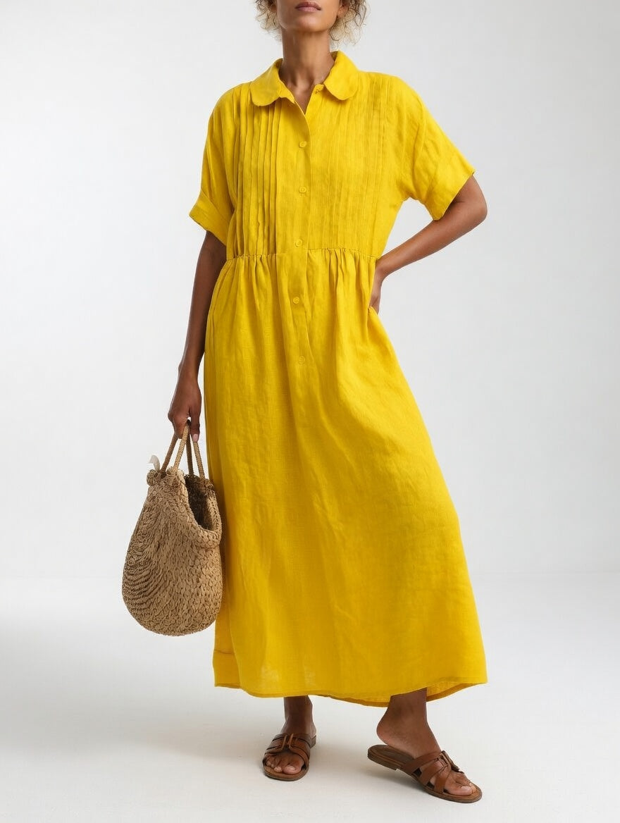 Lysandra™ | Effortless Summer Shirt Dress