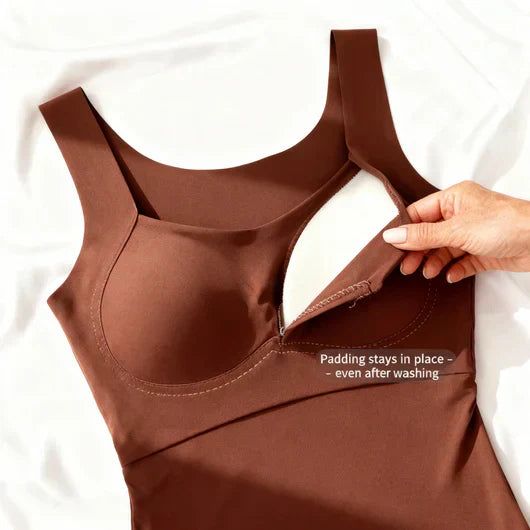 Roxanne | Supportive Built-In Bra Tank Top