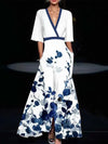 White & Blue
