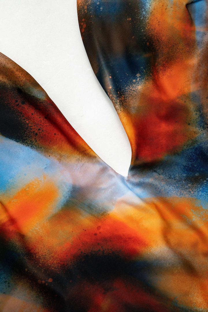 Susan | Watercolour Wrap Swimsuit Set