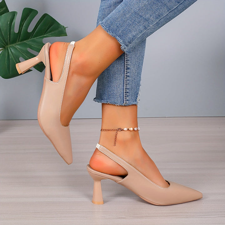 Evelyn | Slingback Heels
