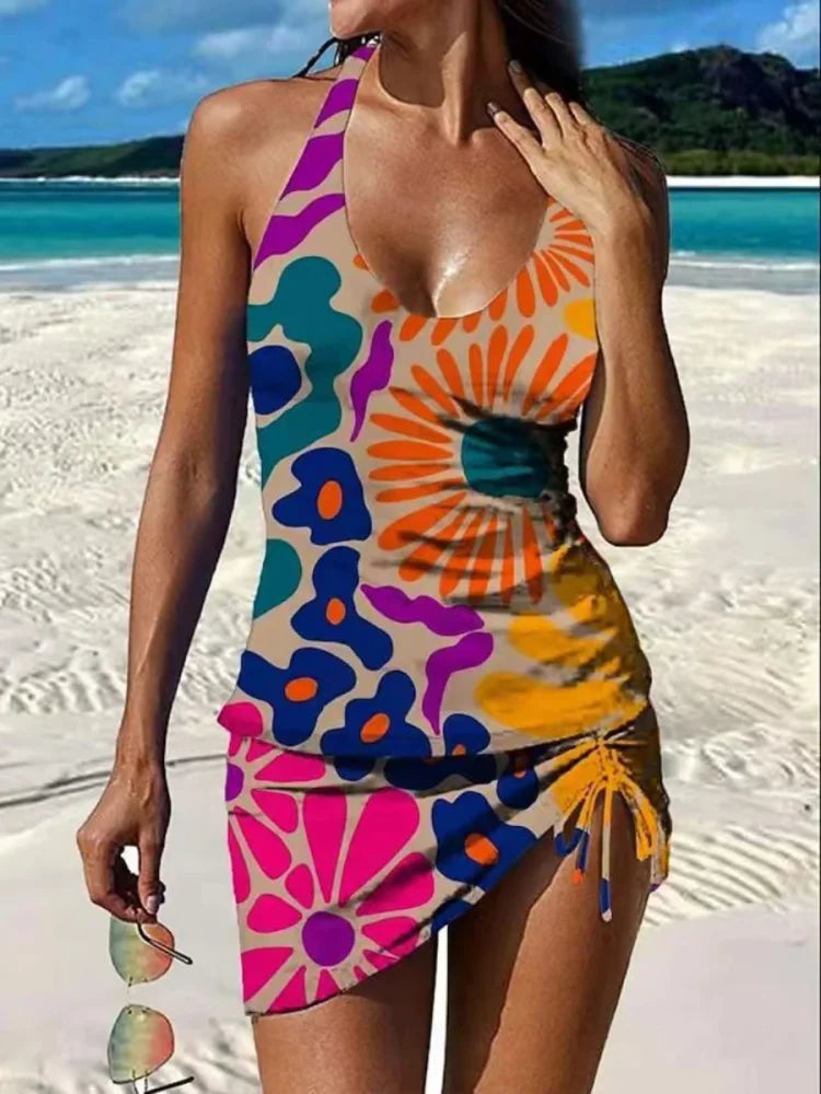 Penelope | Floral Tankini Set
