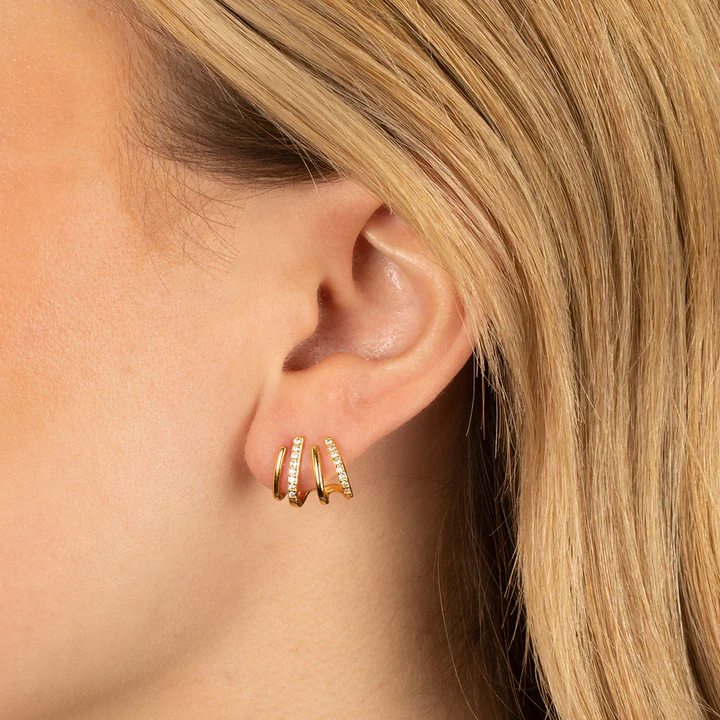 Zabby | Spiral Ear Cuff Earrings