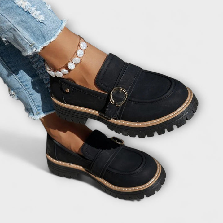 Lora | Round Toe Casual Loafers