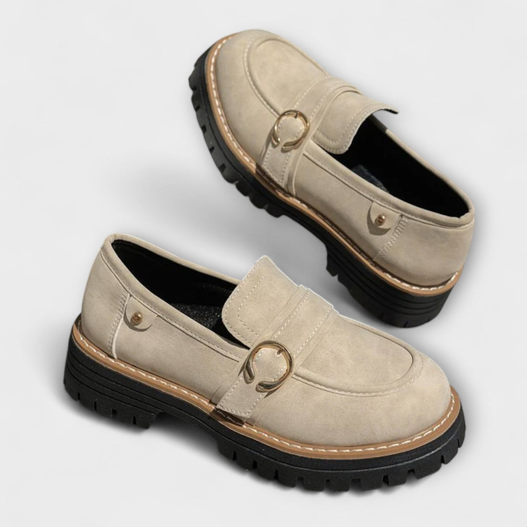Lora | Round Toe Casual Loafers