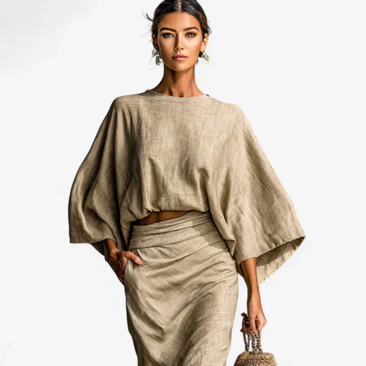 Ophelia | Two Piece Set with Skirt