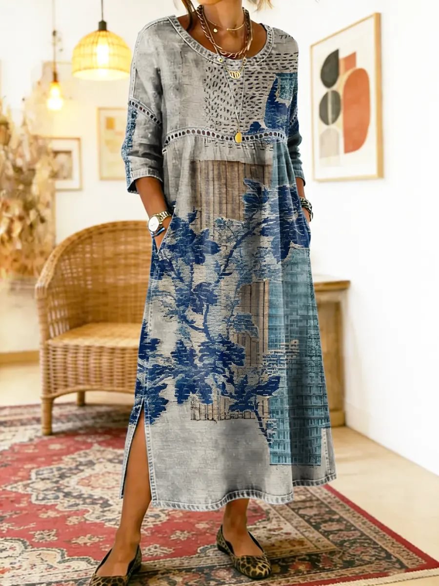 Marnie | Printed Midi Dress