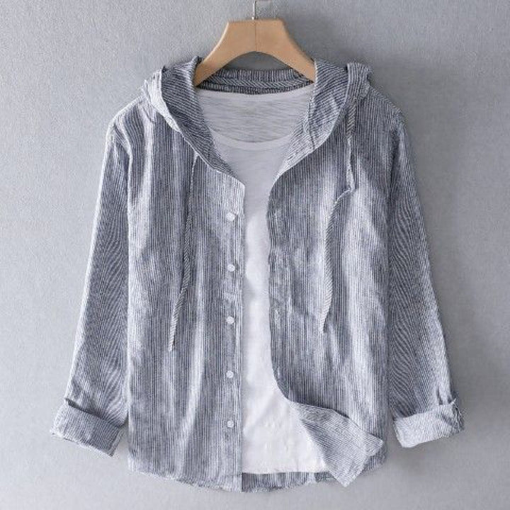 NOVA LINEN HOODIE