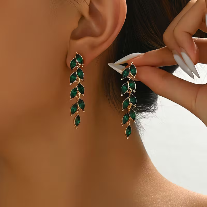 Seraphina | Leaf Earrings