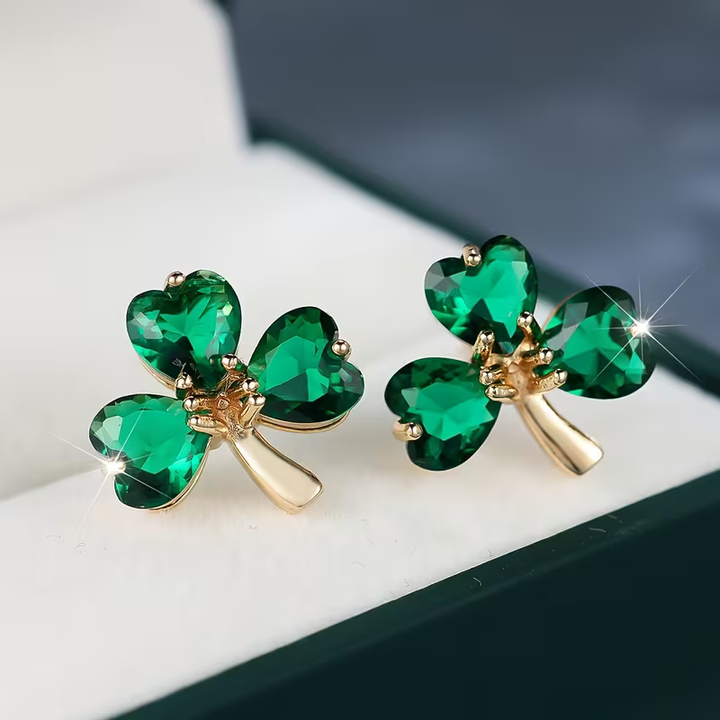 Casey | Clover Earrings