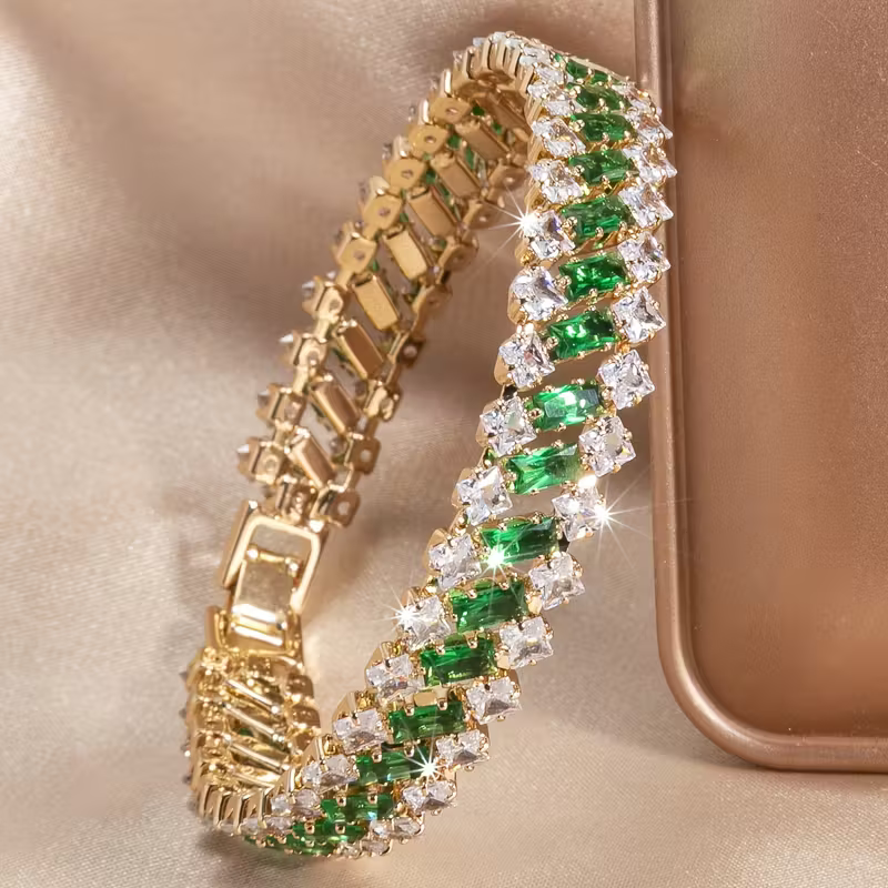Juliet | Emerald  Bracelet