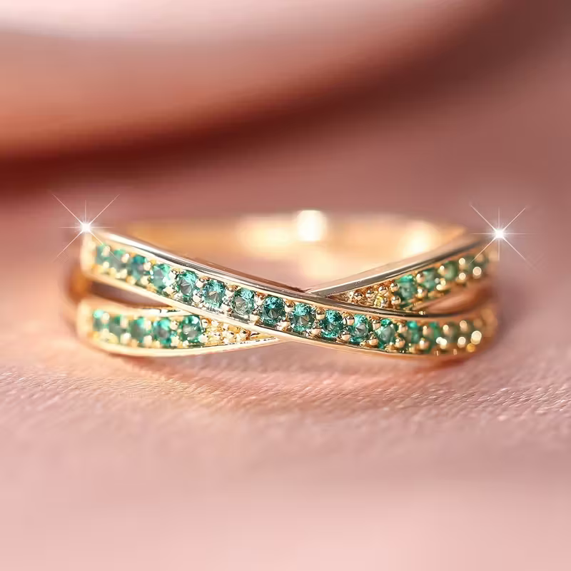 Ophelia | CrissCross Ring