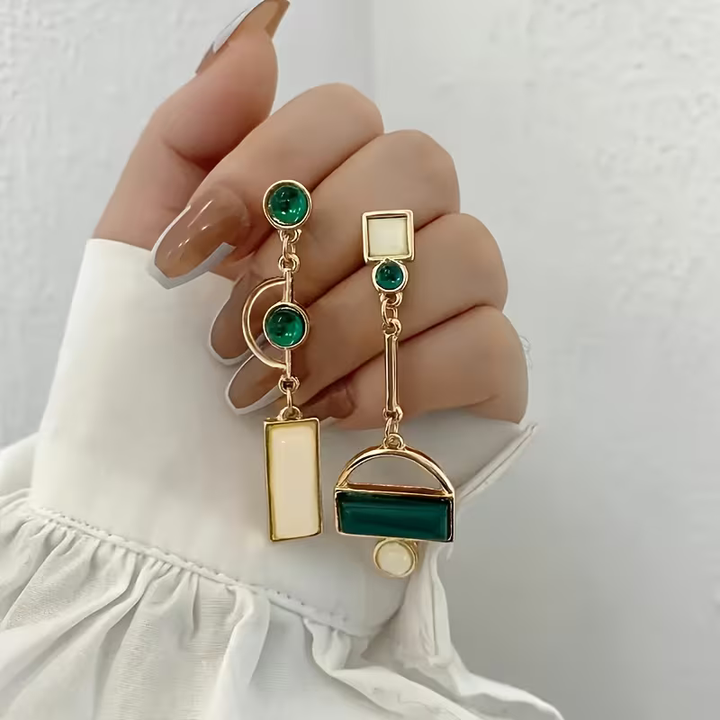Arabella | Emerald  Earrings