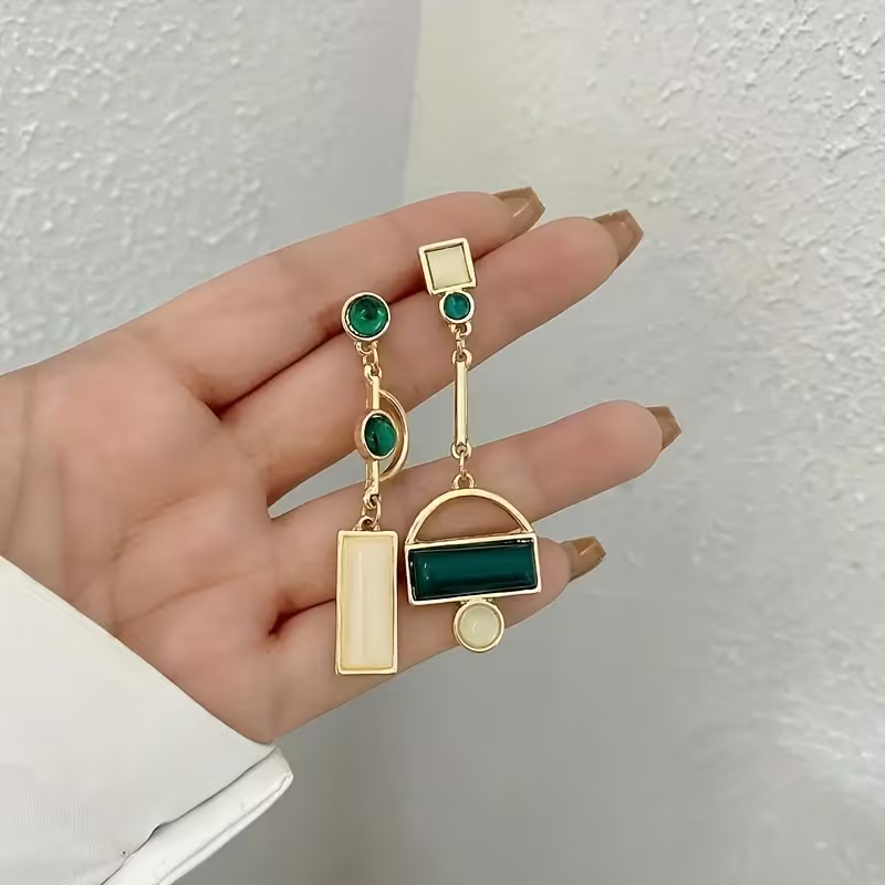 Arabella | Emerald  Earrings