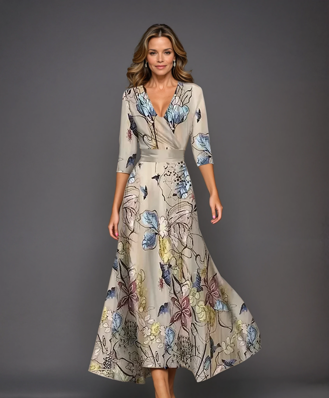 Liana | Floral Print Dress