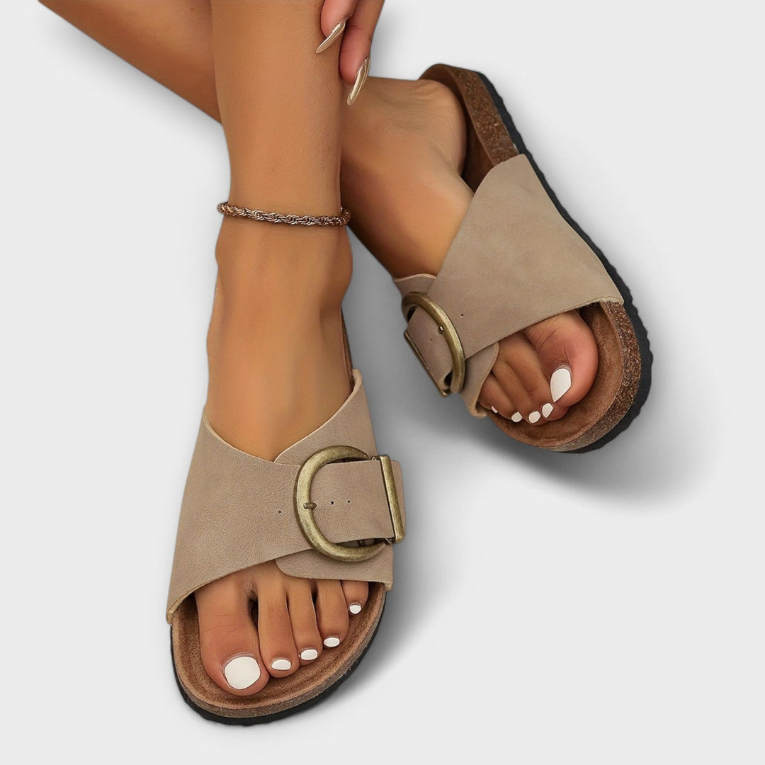 Ayasha | Comfort Slide Sandals